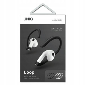 UNIQ nakładki Loop Sports Ear Hooks AirPods biały-