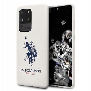 US Polo USHCS69SLHRWH S20 Ultra G988 biały/white S