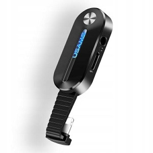 USAMS Adapter AU10 2w1 Lightning - 3,5mm + lightni