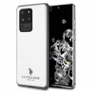 US Polo USHCS69TPUWH S20 Ultra G988 biały/white Sh