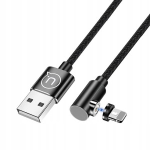 USAMS Kabel kątowy magnetyczny U54 1m lightning cz
