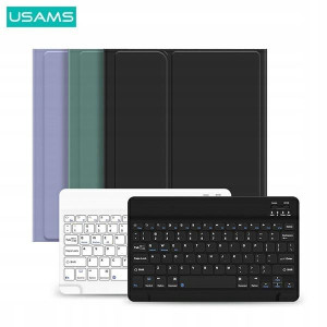 USAMS Etui Winro z klawiaturą iPad 10.2" ziel