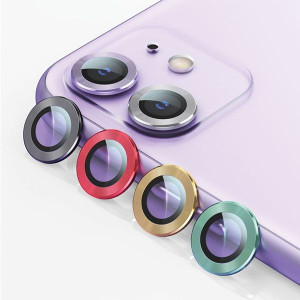 USAMS Camera Lens Glass iPhone 11 Pro metal ring s