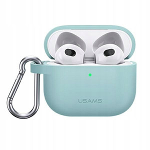USAMS Etui ochronne do AirPods 3 silicon zielony/g