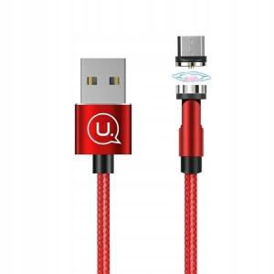 USAMS Kabel magnetyczny U59 microUSB 2.1A Fast Cha