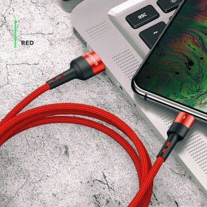 USAMS Kabel pleciony U26 microUSB 1m 1szt. for set