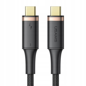 USAMS Kabel U72 USB-C na USB-C 100W PD Thunderbolt