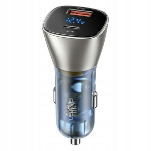 USAMS Ład. sam. C29 72W USB-A/USB-C Fast Charge ja