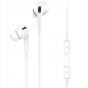 USAMS Słuchawki stereo EP-41 3,5 mm biały/white SJ