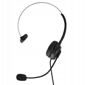 Xqisit zestaw słuchawkowy Mono Wired Headset w/ Mi