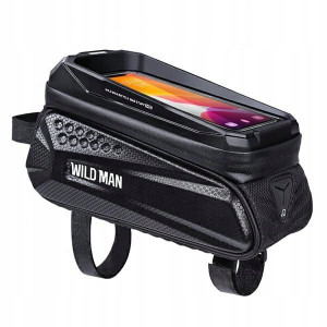 Etui/uchwyt rowerowy WILDMAN MS77 sakwa na ramę cz