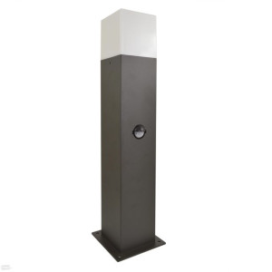 Lampa ogrodowa stojąca New York 44cm z czujnikiem ruchu - 307330