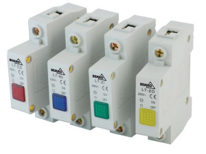 Lampka kontrolna L7 zielona Bemko