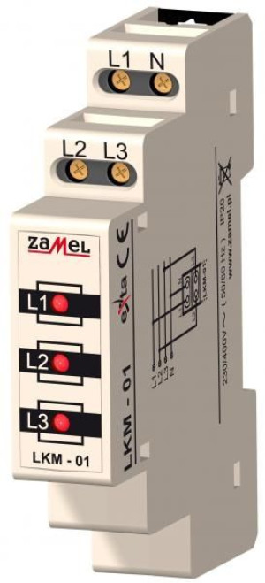 Lampka kontrolna LKM-01-10 Zamel