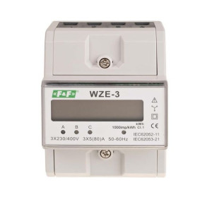 Licznik energii elektryczne 3-fazowy WZE-3