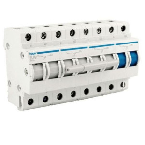 Przełącznik źródła zasilania I-0-II SF463 63A 3P+N Hager