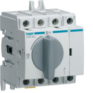 Rozłącznik izolacyjny HAB403 32A 4P Hager