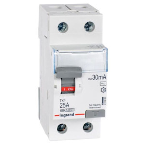 Wyłącznik różnicowoprądowy P302 TX3 25A 30mA AC 2P Legrand