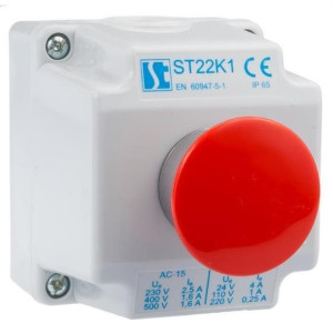 Kaseta sterownicza ST22K1-04-1 przycisk STOP