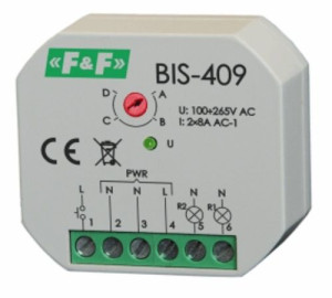 Przekaźnik bistabilny BIS-409 sekwencyjny