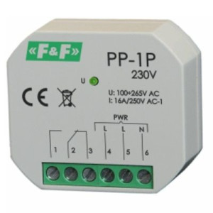 Przekaźnik elektromagnetyczny PP-1P 230V