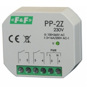Przekaźnik elektromagnetyczny PP-2Z 230V