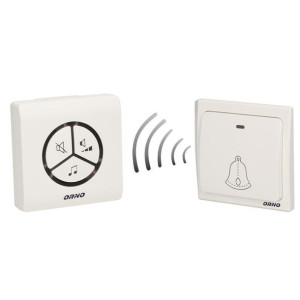 Dzwonek bezprzewodowy bezbateryjny SMARTEK AC OR-DB-LT-126