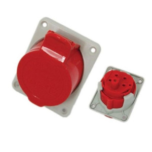 Gniazdo tablicowe skośne 32A 400V 5p - Tarel