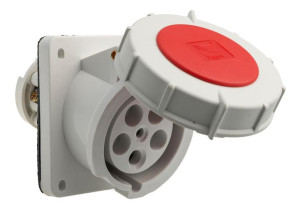 Gniazdo tablicowe skośne 63A 400V 5p IP67