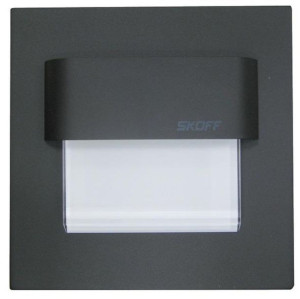 Oprawa schodowa LED Tango czarna 230V IP20 - SKOFF neutralny