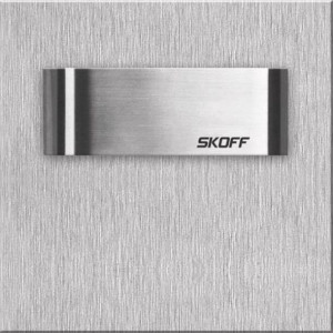 Oprawa schodowa LED Tango Short szlif 10V IP20 - SKOFF neutralny