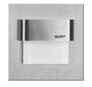 Oprawa schodowa LED Tango szlif 230V IP20 - SKOFF ciepłobiały