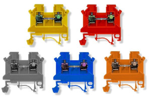 Złączka szynowa gwintowa ZSG1-6.0N niebieski