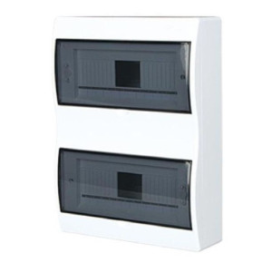 Rozdzielnica natynkowa Rn-24 fala (N+PE) 2x12