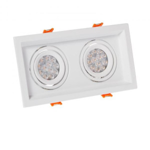 Oprawa downlight wpuszczana MDD Mini Due 2xGU10