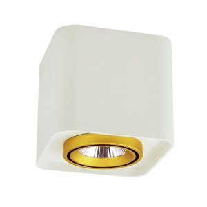 Oprawa downlight natynkowa LED XENO 10W biała kwadratowa
