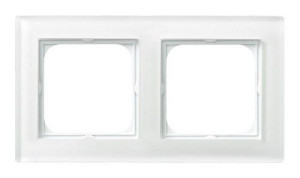 Ospel Sonata białe szkło - ramka R-2RG/31 (6mm)