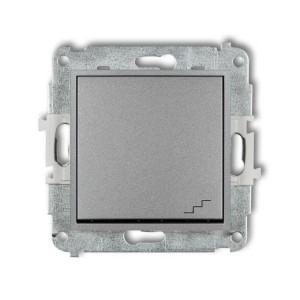 Karlik Mini srebrny metalik - łącznik schodowy - 7MWP-3