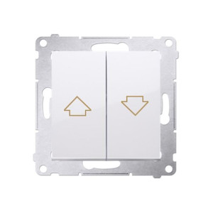 Simon 54 Premium biały - łącznik żaluzyjny odbijający 10AX DZP1.01/11