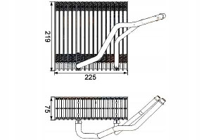 Hella 8fv 351 210-541 Parownik Klimatyzacji