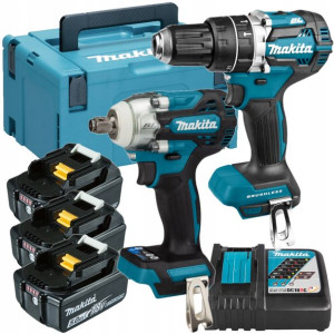 Klucz Udarowy Dtw300z Wkrętarka Dhp484 18v Makita