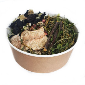 FactoryHerbs Lunch box 80g szynszyl koszatniczka - mieszanka
