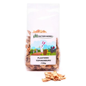 FactoryHerbs Plasterki Topinamburu 130g - dla królików i gryzoni