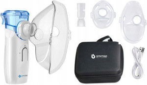 Inhalator Nebulizator Przenośny Podróżny Etui