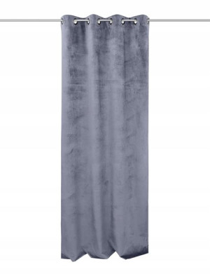 Zasłona VELVET 137 x 260 cm MHA0-47 Popielaty