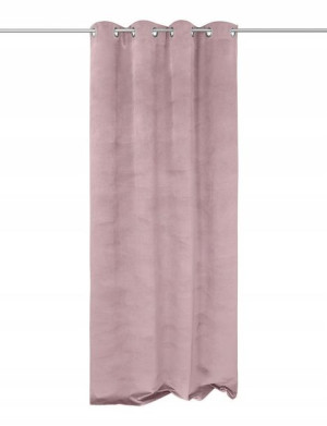 Zasłona VELVET 137 x 260 cm MHA0-47 Różowy