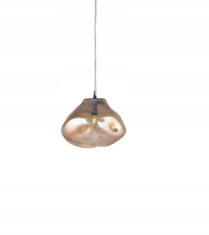 Lampa wisząca NOWOCZESNA SZKLANA LOFT MATOWA 0-39