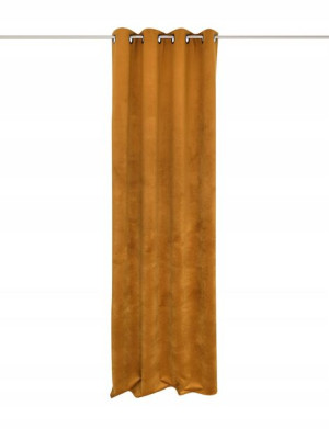 Zasłona VELVET 137 x 260 cm MHA0-47 Miodowy