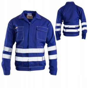 Bluza robocza mocne szwy bhp do pracy odblaskowa