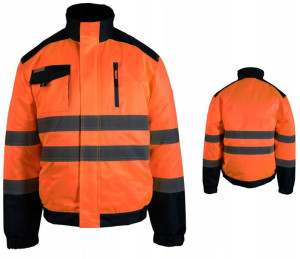 Bluza Odblaskowa Kurtka Ostrzegawcza Bhp 58